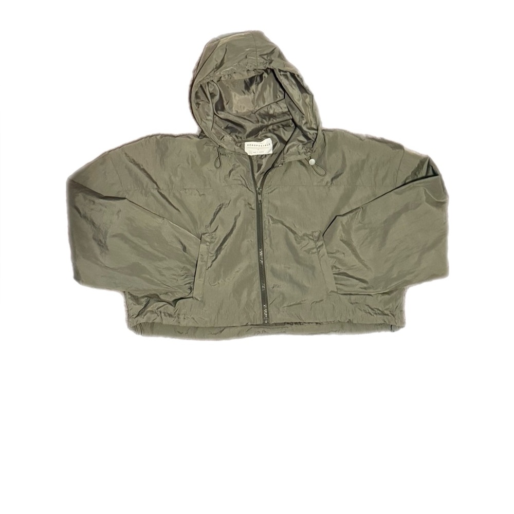 Olive Green Puffer Jacket